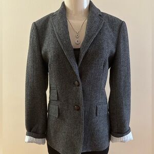 NWOT J. Crew Charcoal Women's Blazer Size Small.